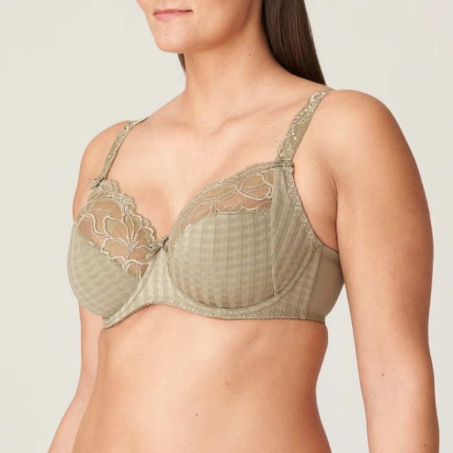 FULL CUP BRA 2 MADISON GOLDEN OLIVE PRIMA DONNA 